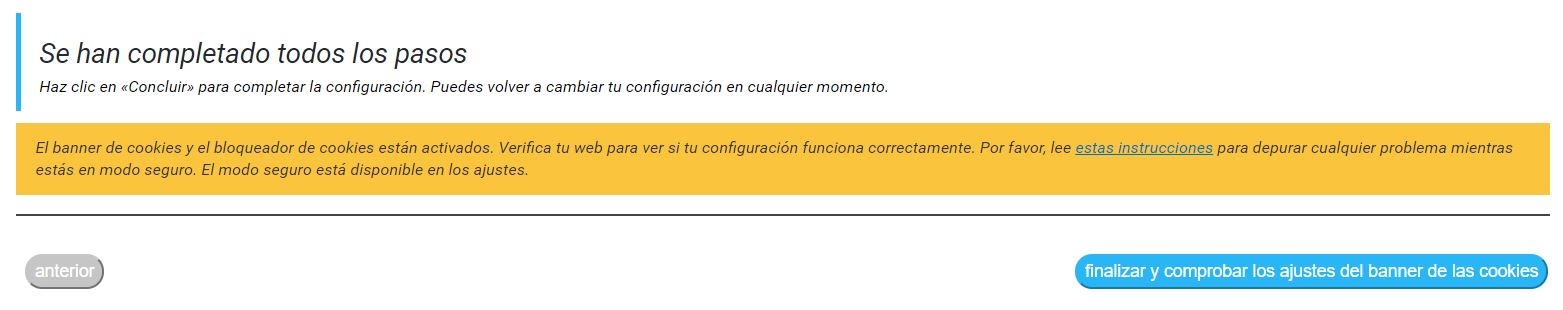 finalizar