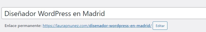 disenador wordpress Madrid