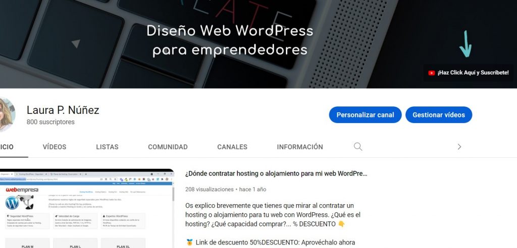 enlaces youtube