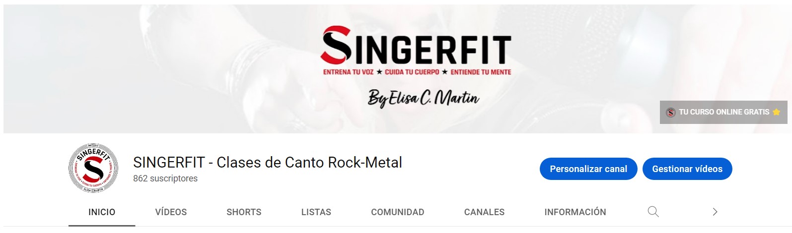 singerfit youtube
