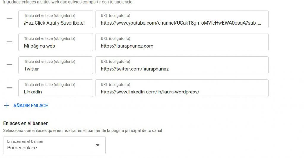 youtube urls