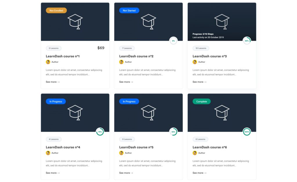 Academia con Learndash